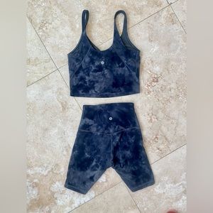 SET Matching Align tank and shorts